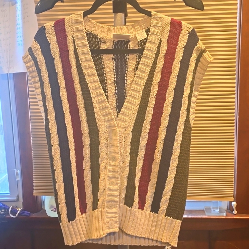 Vintage cos cob vest size 8 Kin